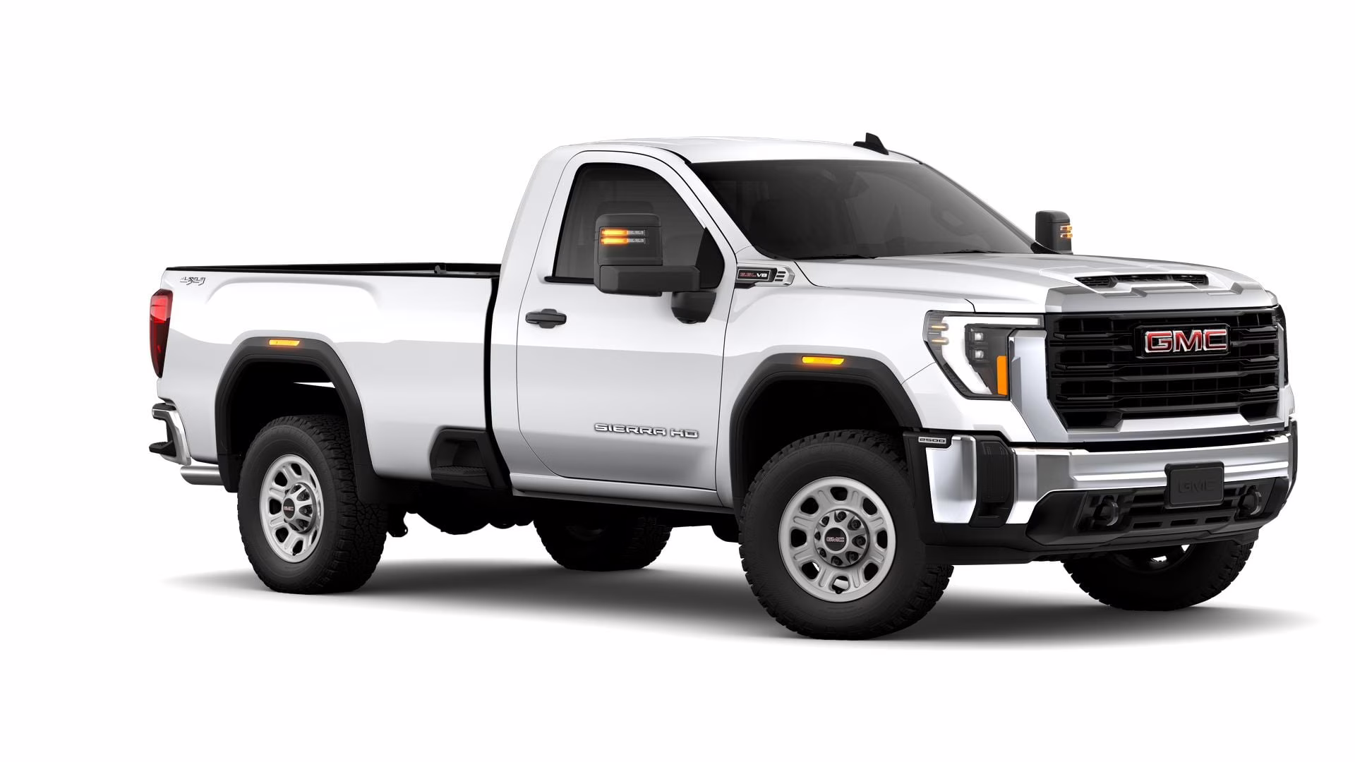 2026 Summit White GMC Sierra 2500 HD Pro 4X4 Truck