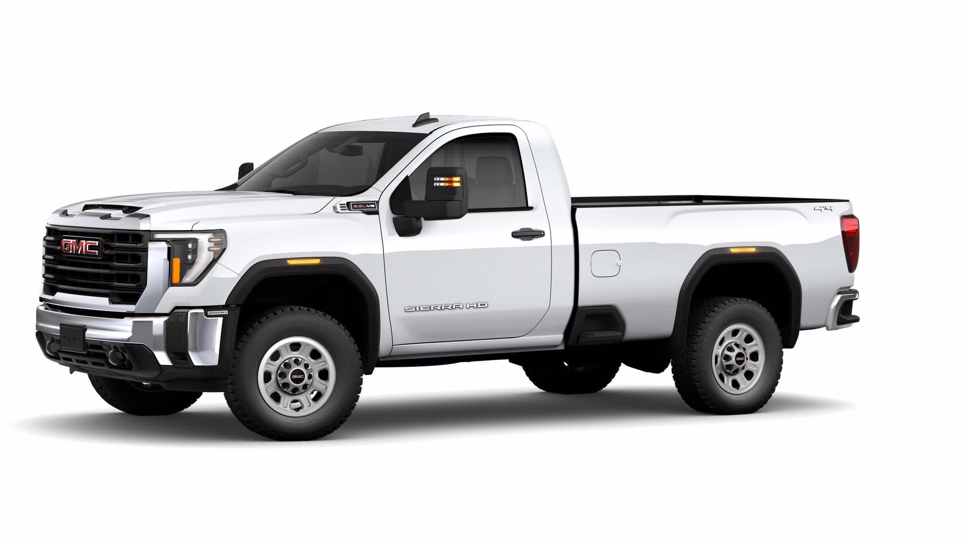 2026 Summit White GMC Sierra 2500 HD Pro 4X4 Truck