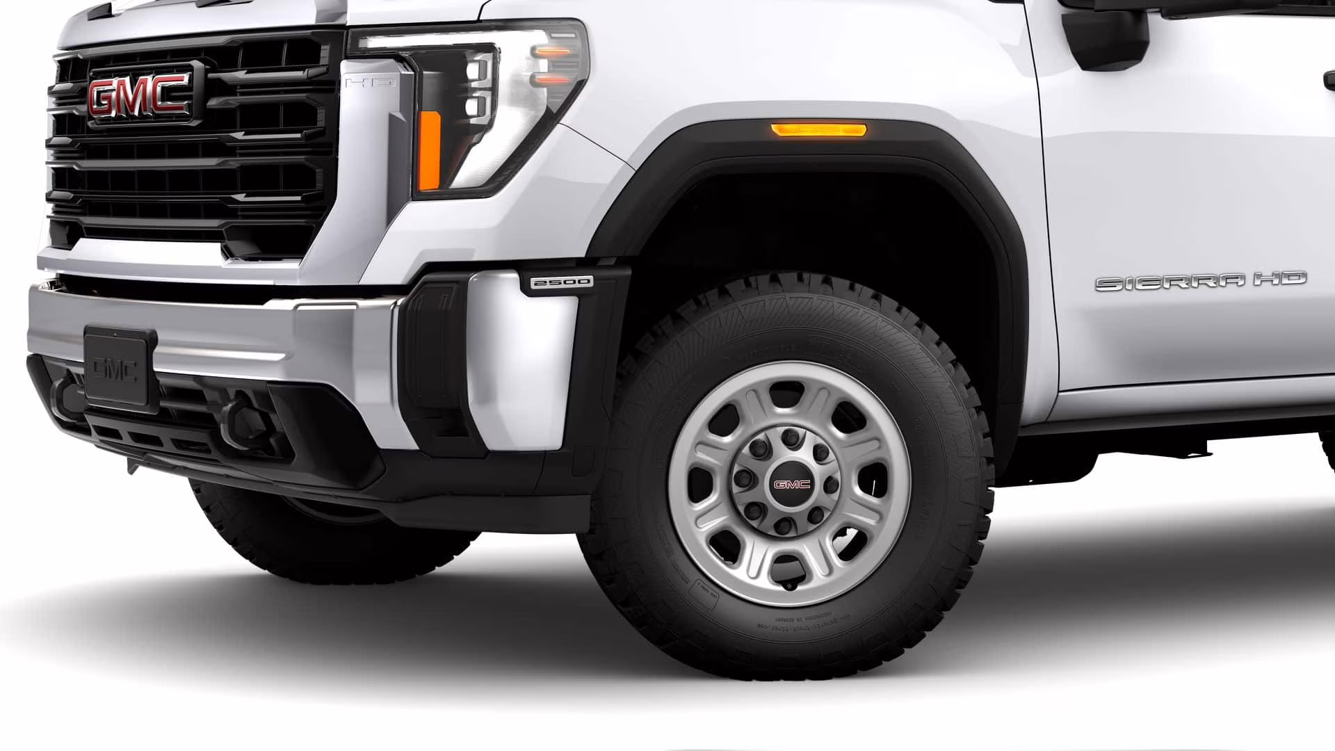 2026 Summit White GMC Sierra 2500 HD Pro 4X4 Truck