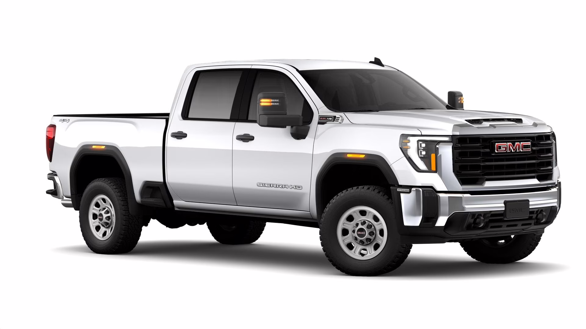 2026 Summit White GMC Sierra 2500 HD Pro 4X4 Truck