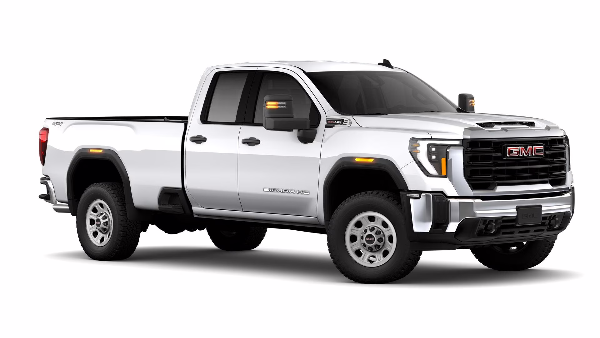 2026 Summit White GMC Sierra 2500 HD Pro 4X4 Truck