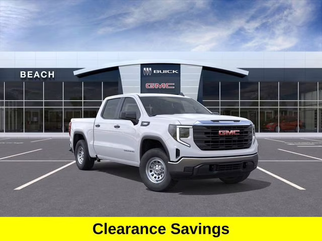 2026 Summit White GMC Sierra 1500 Pro 4X4 Truck