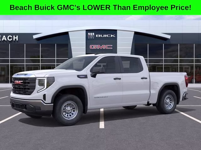 2026 Summit White GMC Sierra 1500 Pro 4X4 Truck
