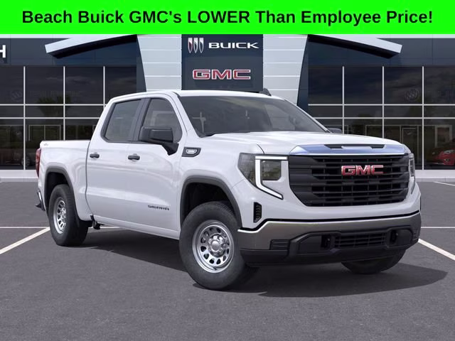 2026 Summit White GMC Sierra 1500 Pro 4X4 Truck