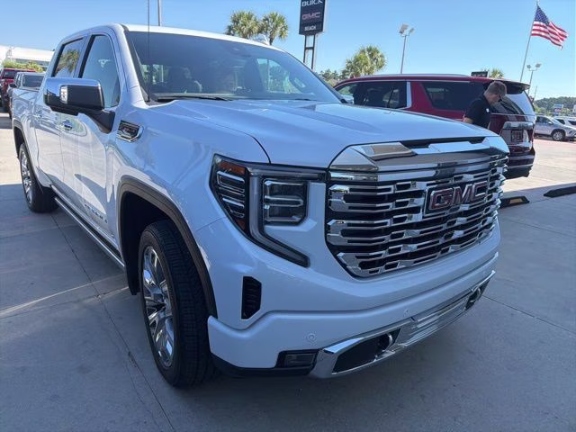 2026 Glacier White Tricoat GMC Sierra 1500 Denali 4X4 Truck