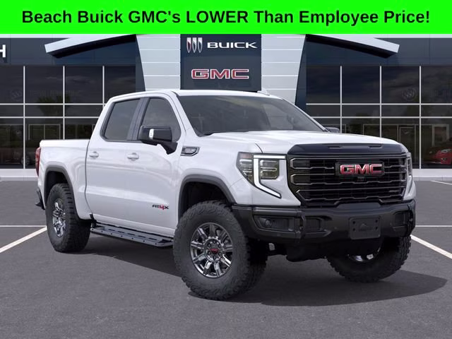 2026 Summit White GMC Sierra 1500 AT4X 4X4 Truck