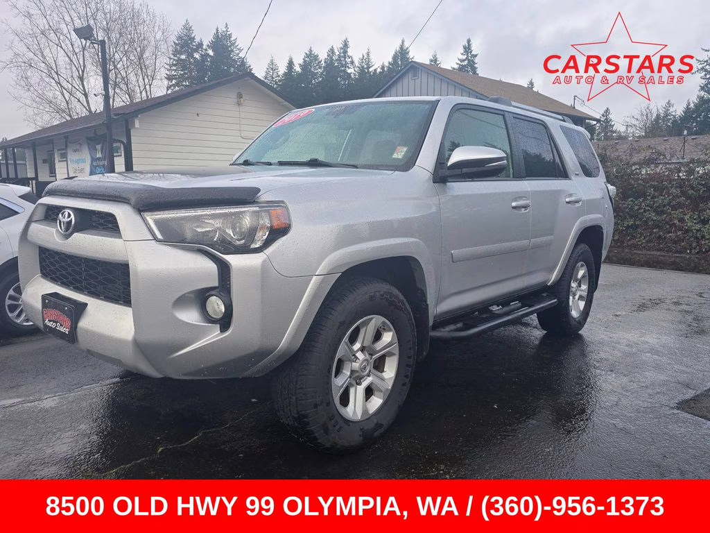 2019 Classic Silver Metallic Toyota 4Runner SR5 Premium 4X4 SUV
