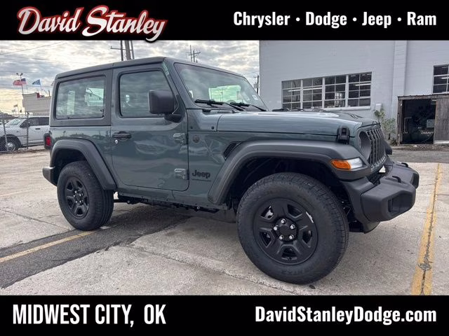 2026 Anvil Clearcoat Jeep Wrangler Sport 4X4 SUV
