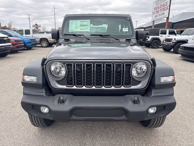 2026 Crystal Metallic Jeep Wrangler Sport 4X4 SUV