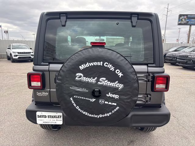 2026 Crystal Metallic Jeep Wrangler Sport 4X4 SUV