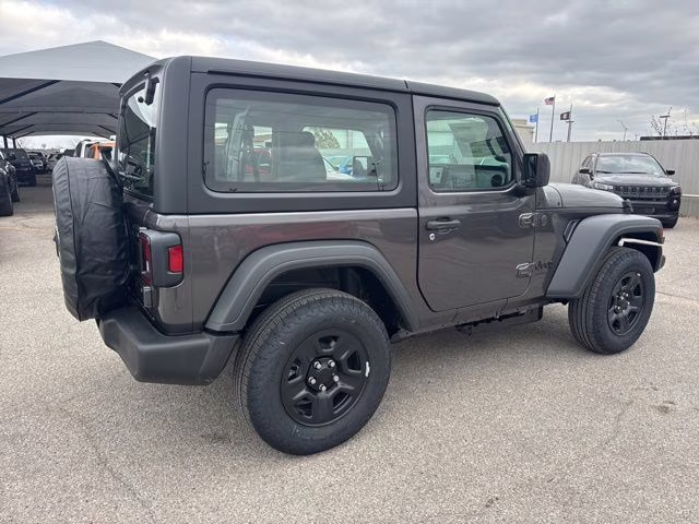 2026 Crystal Metallic Jeep Wrangler Sport 4X4 SUV
