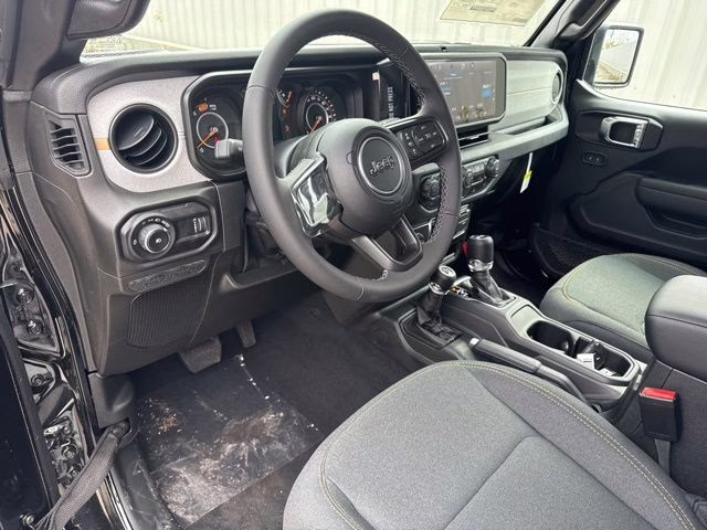 2026 Black Clearcoat Jeep Wrangler Sport S 4X4 SUV