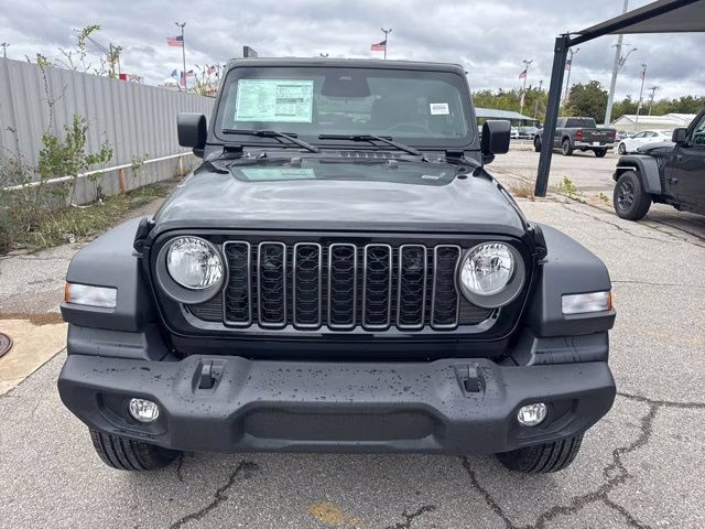 2026 Black Clearcoat Jeep Wrangler Sport S 4X4 SUV