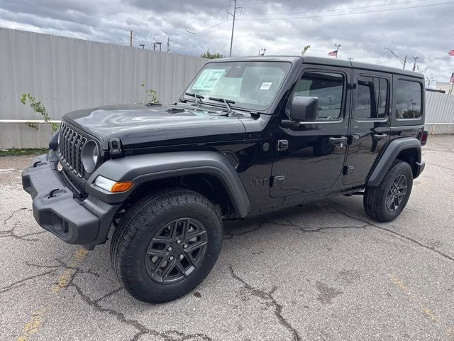 2026 Black Clearcoat Jeep Wrangler Sport S 4X4 SUV