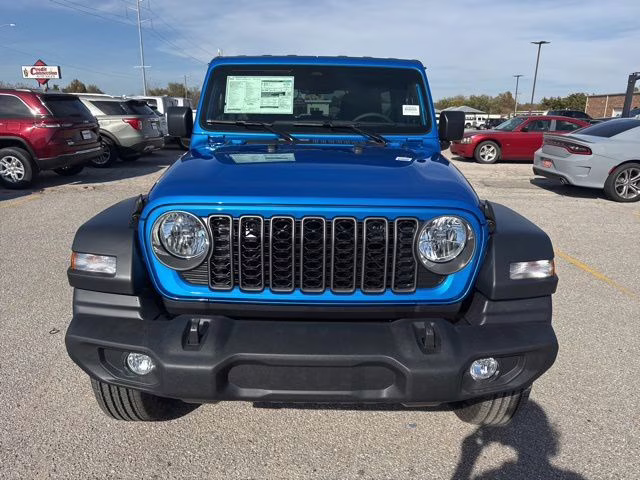 2026 Blue Pearl Jeep Wrangler Sport S 4X4 SUV
