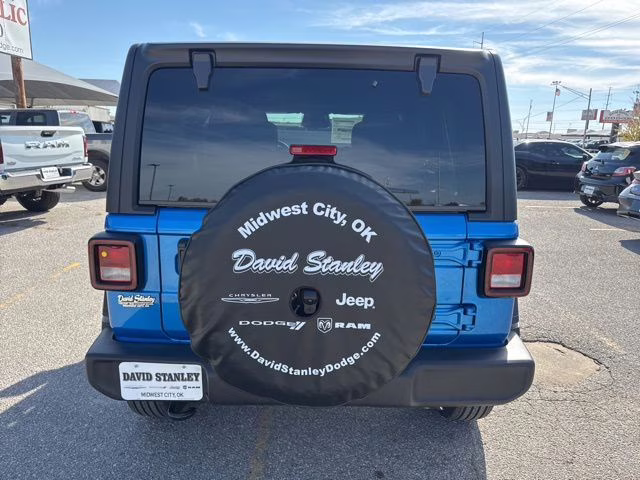 2026 Blue Pearl Jeep Wrangler Sport S 4X4 SUV