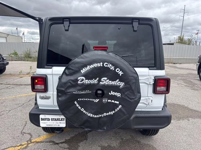 2026 Bright White Clearcoat Jeep Wrangler Sport S 4X4 SUV