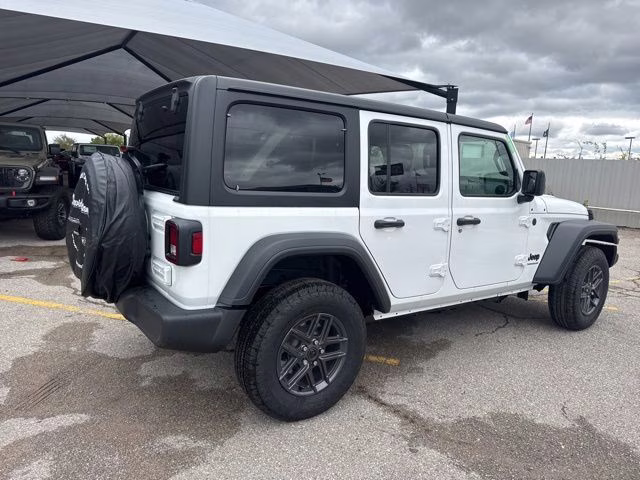 2026 Bright White Clearcoat Jeep Wrangler Sport S 4X4 SUV