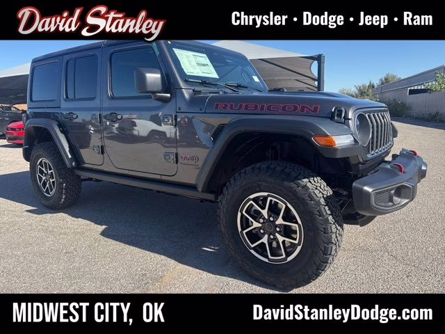 2026 Crystal Metallic Jeep Wrangler Rubicon 4X4 SUV