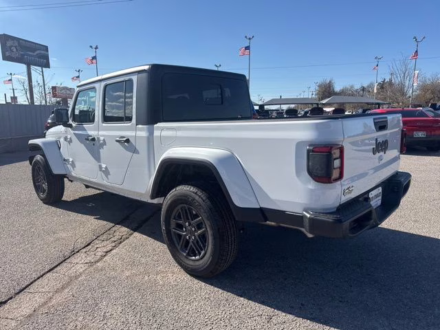 2026 Bright White Clearcoat Jeep Gladiator Sport S 4X4 Truck