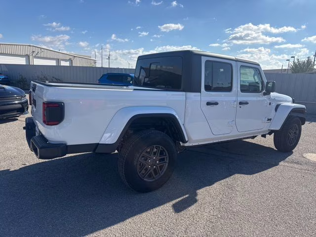 2026 Bright White Clearcoat Jeep Gladiator Sport S 4X4 Truck