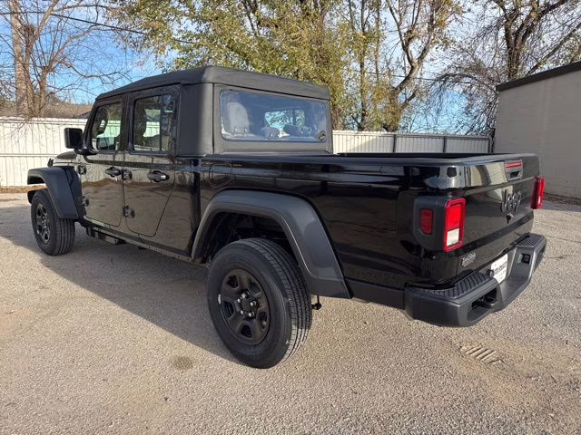 2026 Black Clearcoat Jeep Gladiator Sport 4X4 Truck