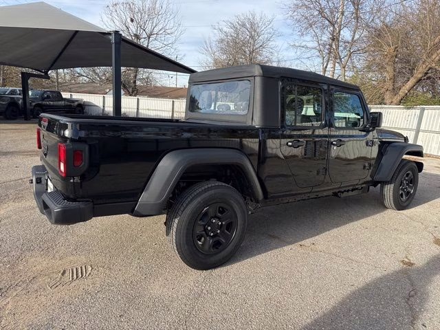 2026 Black Clearcoat Jeep Gladiator Sport 4X4 Truck