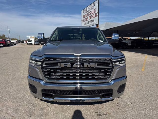 2026 Billet Silver Metallic Ram 1500 Limited Longhorn 4X4 Truck