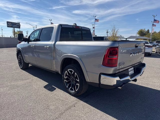 2026 Billet Silver Metallic Ram 1500 Limited Longhorn 4X4 Truck