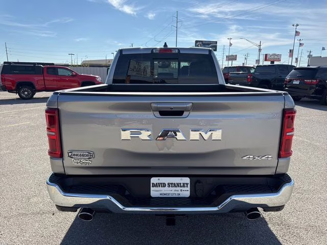 2026 Billet Silver Metallic Ram 1500 Limited Longhorn 4X4 Truck
