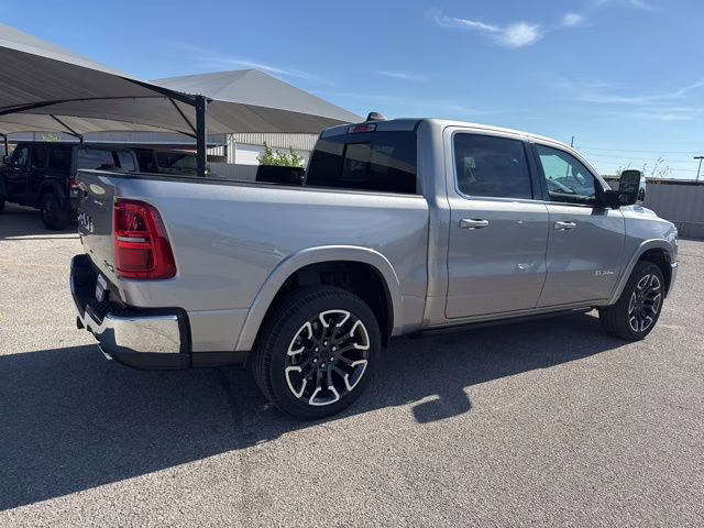 2026 Billet Silver Metallic Ram 1500 Limited Longhorn 4X4 Truck