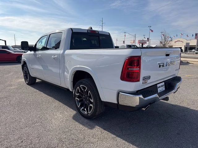 2026 Bright White Clearcoat Ram 1500 Limited Longhorn 4X4 Truck
