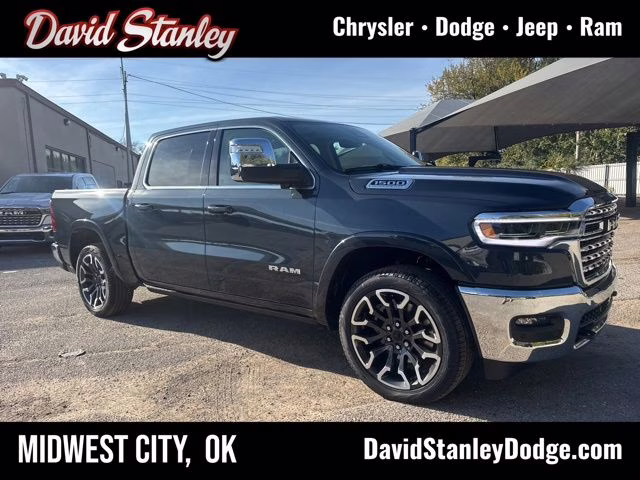 2026 Blue Metallic Ram 1500 Limited Longhorn 4X4 Truck