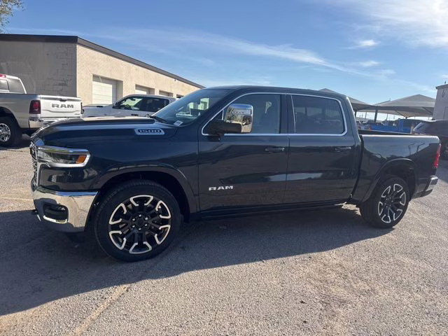 2026 Blue Metallic Ram 1500 Limited Longhorn 4X4 Truck