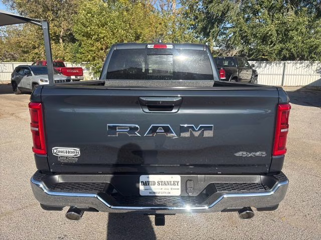 2026 Blue Metallic Ram 1500 Limited Longhorn 4X4 Truck
