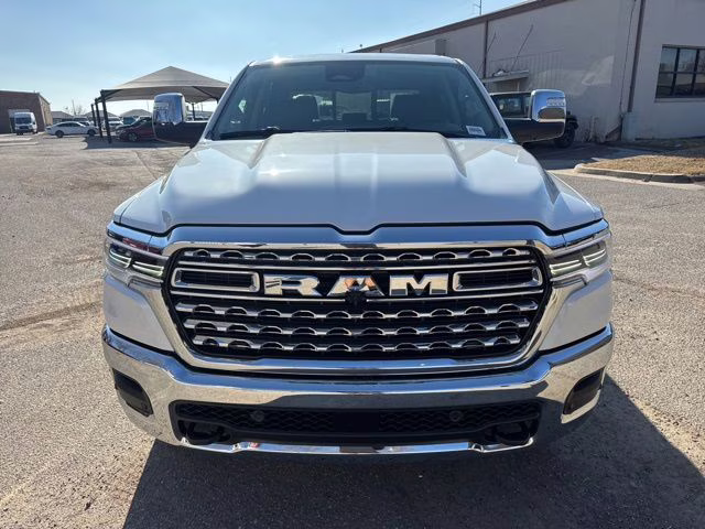 2026 Ivory White Ram 1500 Limited Longhorn 4X4 Truck