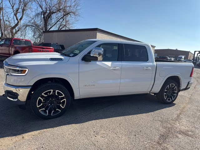 2026 Ivory White Ram 1500 Limited Longhorn 4X4 Truck