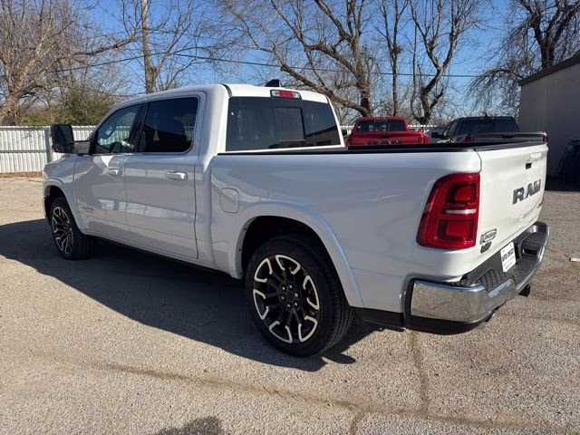 2026 Ivory White Ram 1500 Limited Longhorn 4X4 Truck
