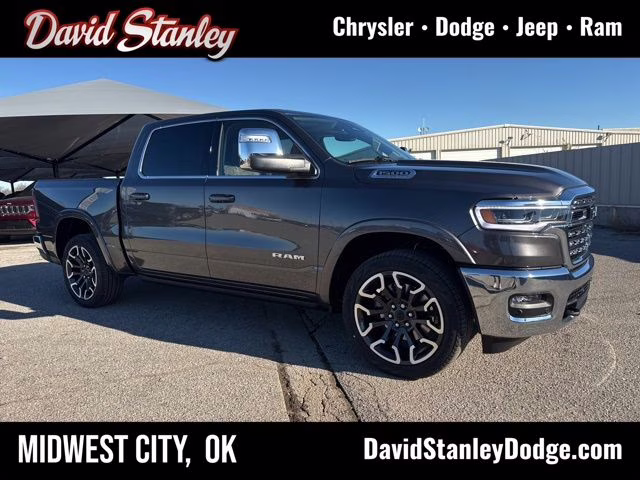 2026 Crystal Metallic Ram 1500 Limited Longhorn 4X4 Truck