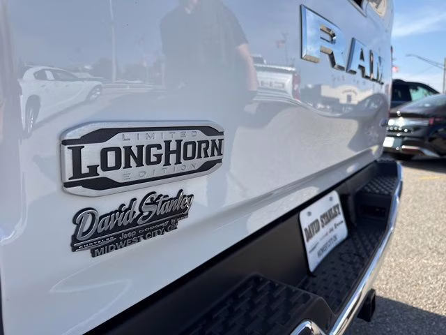 2026 Bright White Clearcoat Ram 1500 Limited Longhorn 4X4 Truck