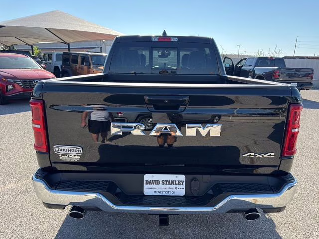 2026 Diamond Black Ram 1500 Limited Longhorn 4X4 Truck