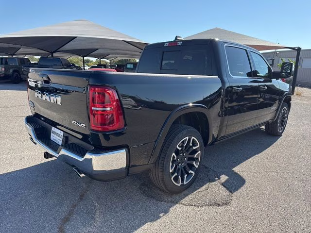 2026 Diamond Black Ram 1500 Limited Longhorn 4X4 Truck