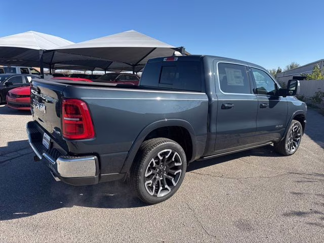 2026 Blue Metallic Ram 1500 Limited Longhorn 4X4 Truck