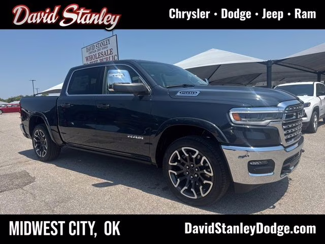 2026 Blue Metallic Ram 1500 Limited Longhorn 4X4 Truck