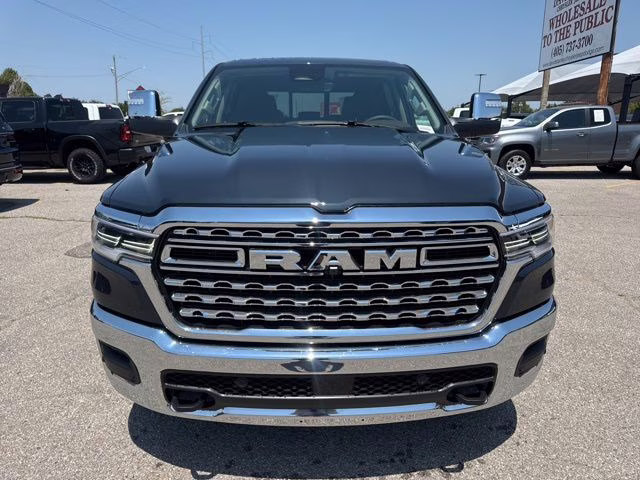 2026 Blue Metallic Ram 1500 Limited Longhorn 4X4 Truck