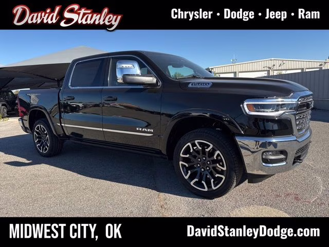 2026 Diamond Black Ram 1500 Limited 4X4 Truck