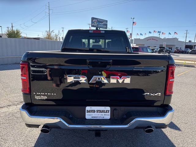 2026 Diamond Black Ram 1500 Limited 4X4 Truck