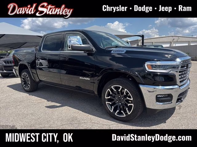 2026 Diamond Black Ram 1500 Limited Longhorn 4X4 Truck