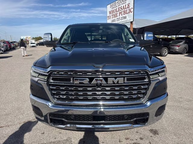 2026 Blue Metallic Ram 1500 Limited Longhorn 4X4 Truck