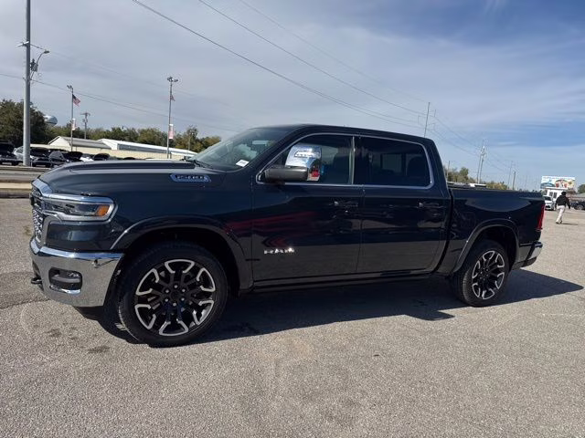 2026 Blue Metallic Ram 1500 Limited Longhorn 4X4 Truck